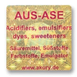 AUS-ASE - Acidifiers, Dyes, Emulsifiers, Sweeteners